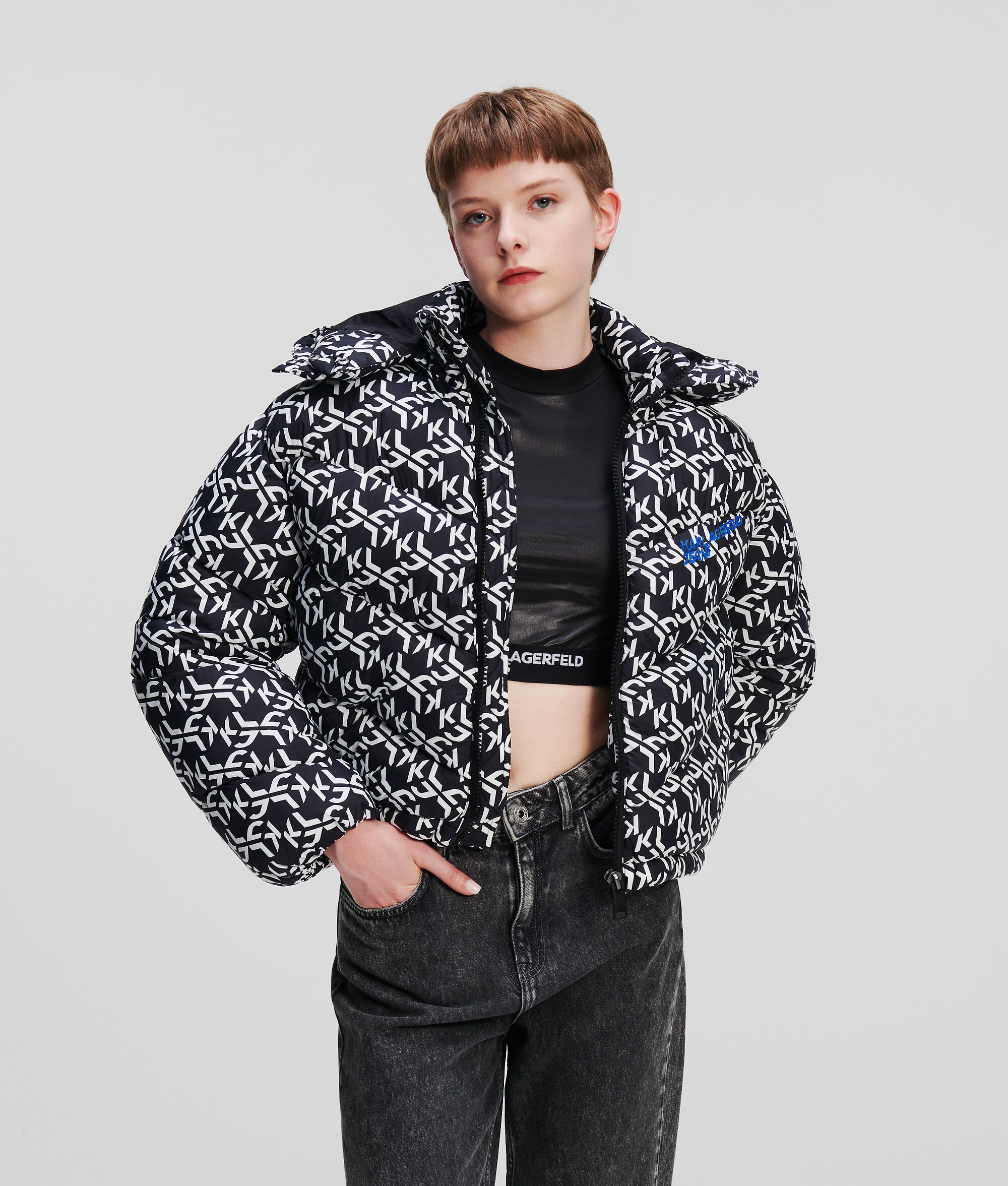 (image for) Fast KLJ MONOGRAM PUFFER JACKET